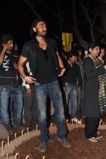 Ranveer Singh at the peace march for the Delhi victim in Mumbai on 29th Dec 2012 (212).JPG